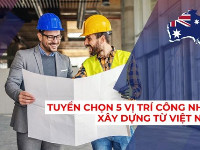 Recruitment of 05 construction worker positions from Vietnam